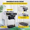 2200W Commercial Electric Countertop YKF-8218T Soft Ice Cream Machine Automatic with 2+1 Flavors Ice Cream Maker