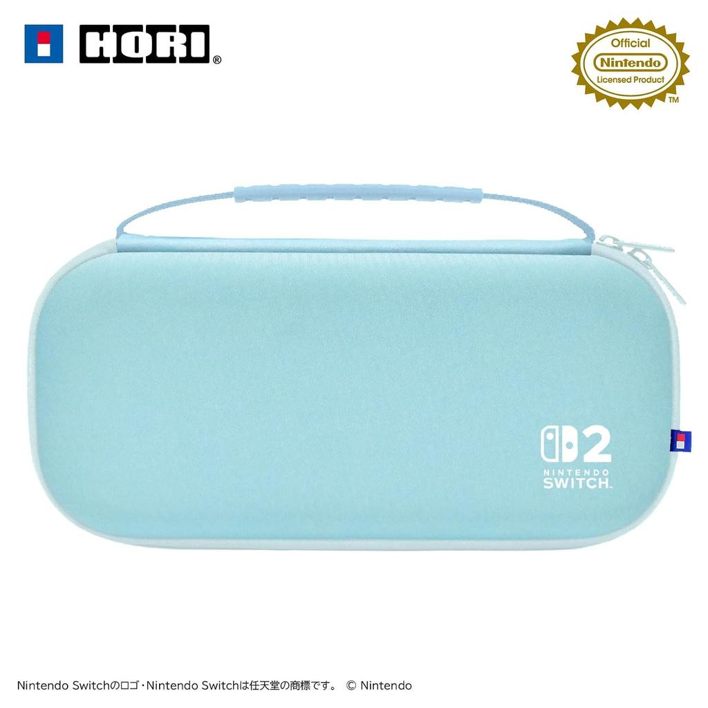 Nintendo Licensed Product Slim Hard Pouch Plus Switch 2 Pastel Blue Exclusive