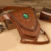 Medieval Vikinges Pirate Leather Drop Leg Bag Halloween Cosplay Costume Accessory Renaissances Belt Pouch Fanny Pack