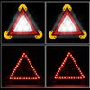 3 in 1 Solar Emergency Warning Triangle Light Portable Safety Breakdown Alarm Lamp for Camping Car Travel