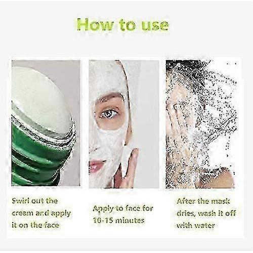 Green Tea Mask Stick,Blackhead Remover with Green Tea Extract,Deep Pore Cleansing,Moisturizing, Skin Brightening, Removes Blackheads for All Skin Type