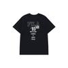 Fila Fusion Logo Print Fitted Crew Neck Pullover American Vintage Short Sleeve Drop Shoulder T-Shirt Women tops Deep-Black T11W325112FBK