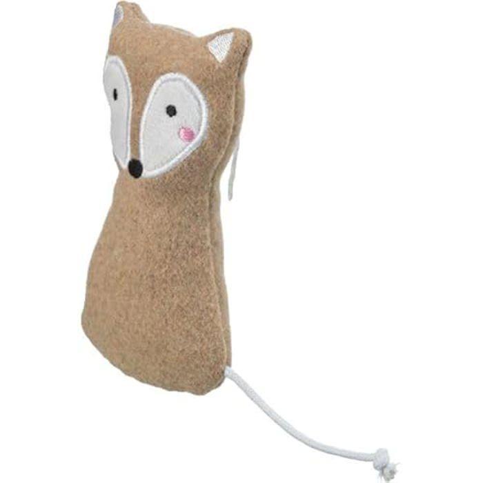 Jouet pour chat - TRIXIE - Renard en tissu - 13 cm - Avec valériane - Intérieur