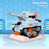 KNEW BUILT Military Miniature Tank Creating Pieces Kid Learning Toysets Educational Toy Bricks Model Construction Set for Youngsters Restless
