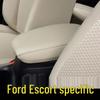Leather Armrest Box Cover for Ford Focus 2015-2020