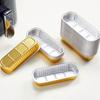 200ML Capacity Foil Container Gold Thickened Aluminum Foil Box Baking Air Fryer Box  Food Takeaway