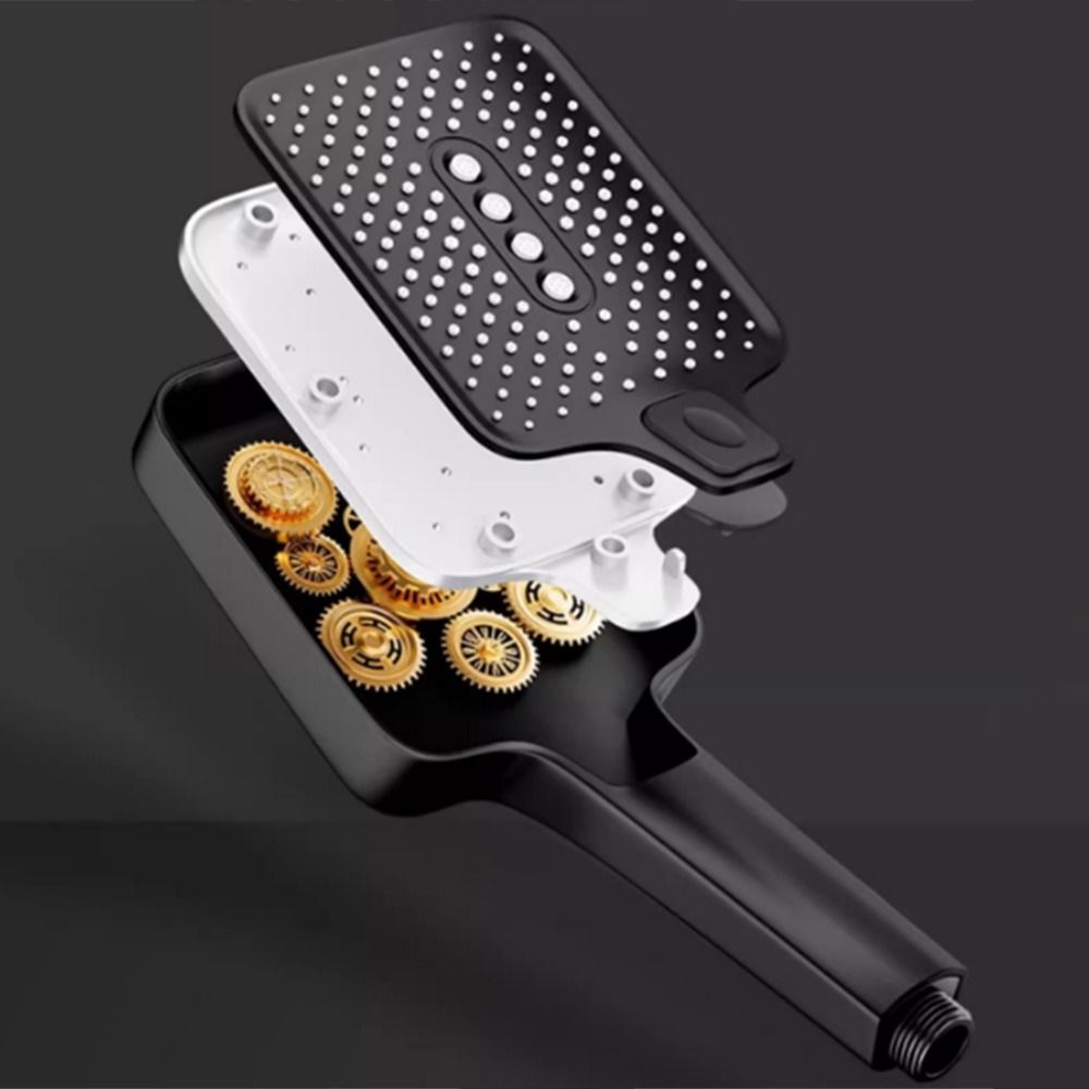 High Pressure Shower Head 3 Modes Adjustable Rainfall Shower Head Shower Spray Nozzle Shower Tool
