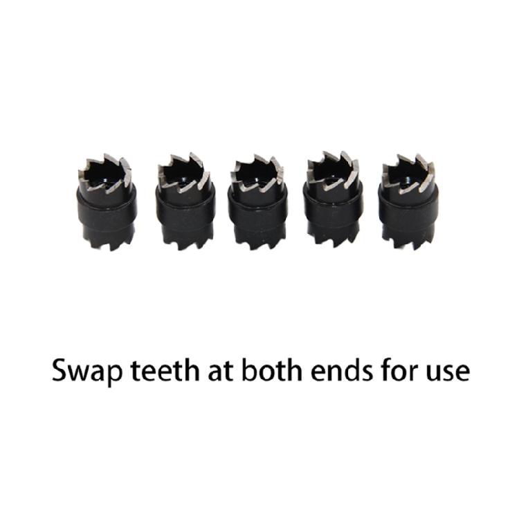 13 Piece Welding Slag Remover Drill Bits For Metal Fabrication Heat Treated Long Lasting Lightweight Professional Workshop Use