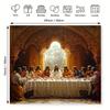 piece polyester backdrop with 3D visual effect "The Last Supper" – very suitable for holiday celebrations