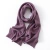 Women's 100% Pure Cashmere Solid Color Knitted Scarf