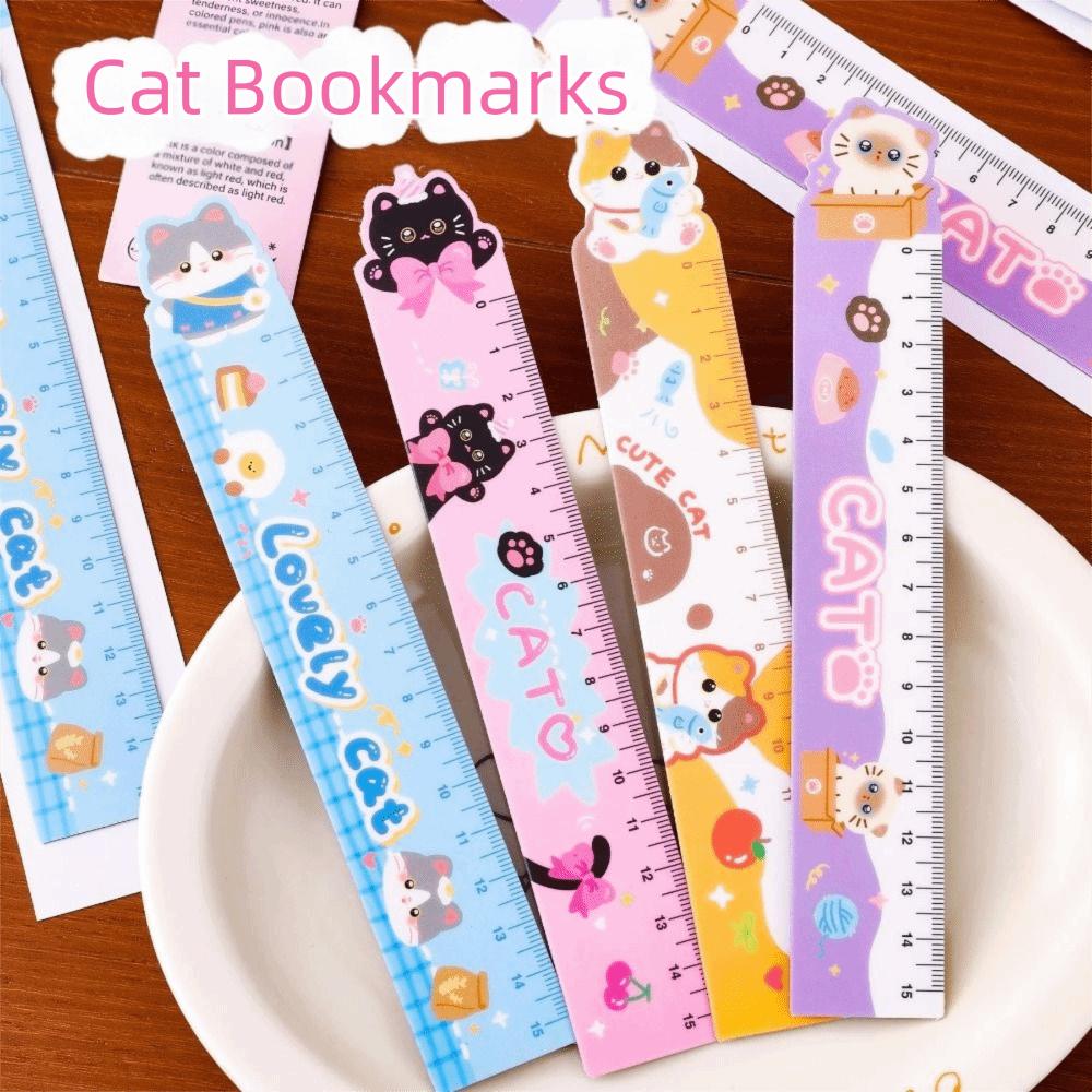 Stationery Bookmark Ruler Book Markers Cute Reading Book Clip  School Office Supplies