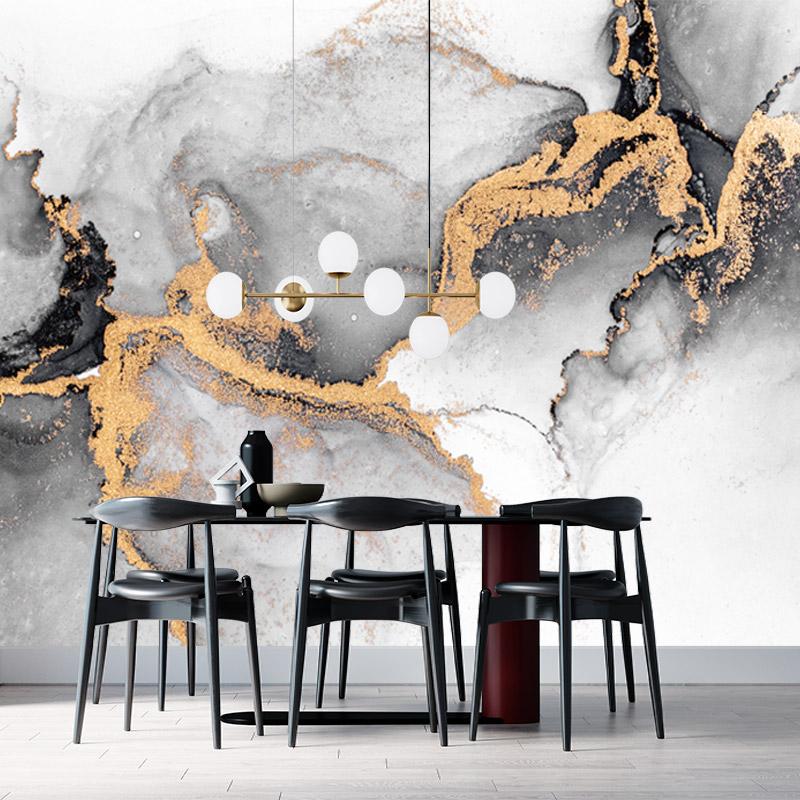 3d Mural Wallpaper Light Luxury Abstract Marble Mural Living Room Bedroom 3d Wall Mural