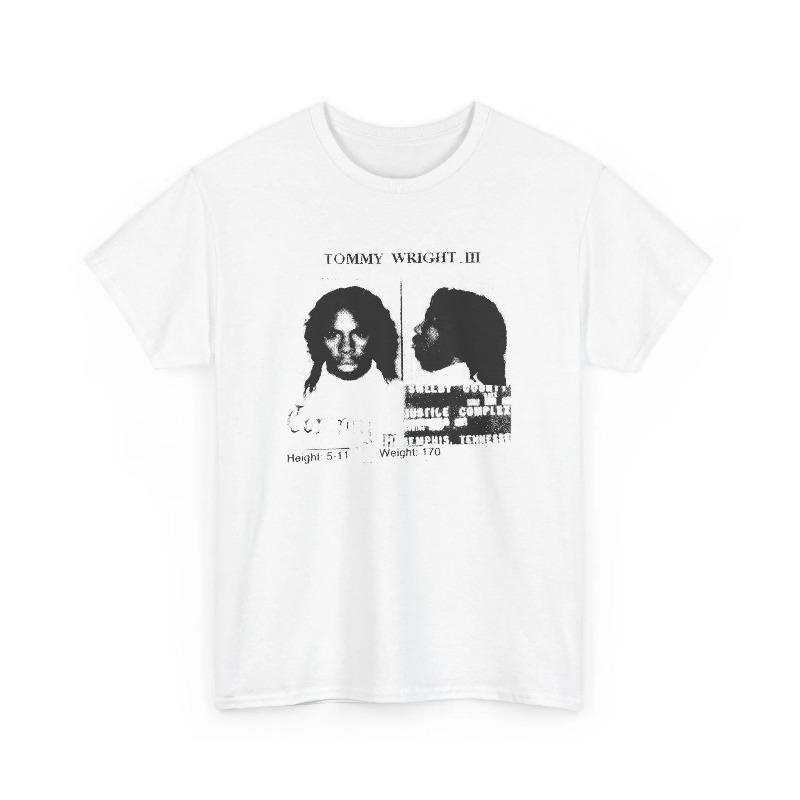 Tommy Wright III TShirt Memphis Rap Underground HipHop Summer Unisexs and Womens Loose and Breathable cotton Tshirt Top M