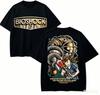 Bioshock Anime Liebhaber T-Shirt Harajuku Baumwolle Neues Modell High Street Retro Mode Übergroß Unisex Heißes Produkt Atmungsaktiv Paare