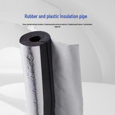 Aluminum Foil Self-Adhesive Rubber Foam Insulation Pipe