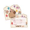 10Pcs Animal Cutlery Party Tableware Set Disposable Paper Plates Cups Fork OR Spoon for Kids Birthday Baby Showers