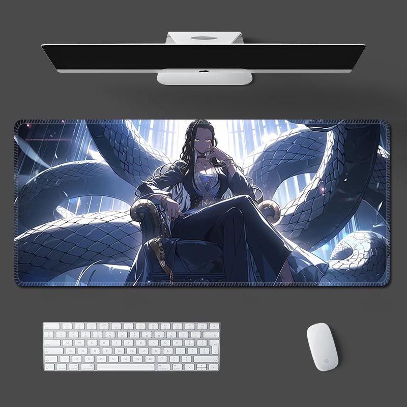 Home Office Non-slip Dirt-resistant Mouse Pad Keyboard Pad High Quality ONE PIECE Mouse Pad Luffy Roronoa Zoro Nami Table Pad