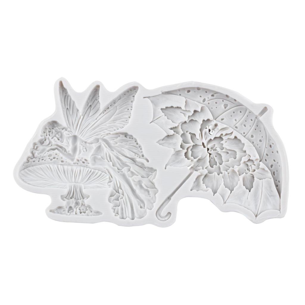 Flower Fairy Silicone Mold Butterfly Fairy Fondant Molds Cake Decorating Tools Theme Cake Dessert Decorated Chocolate Candy Mold