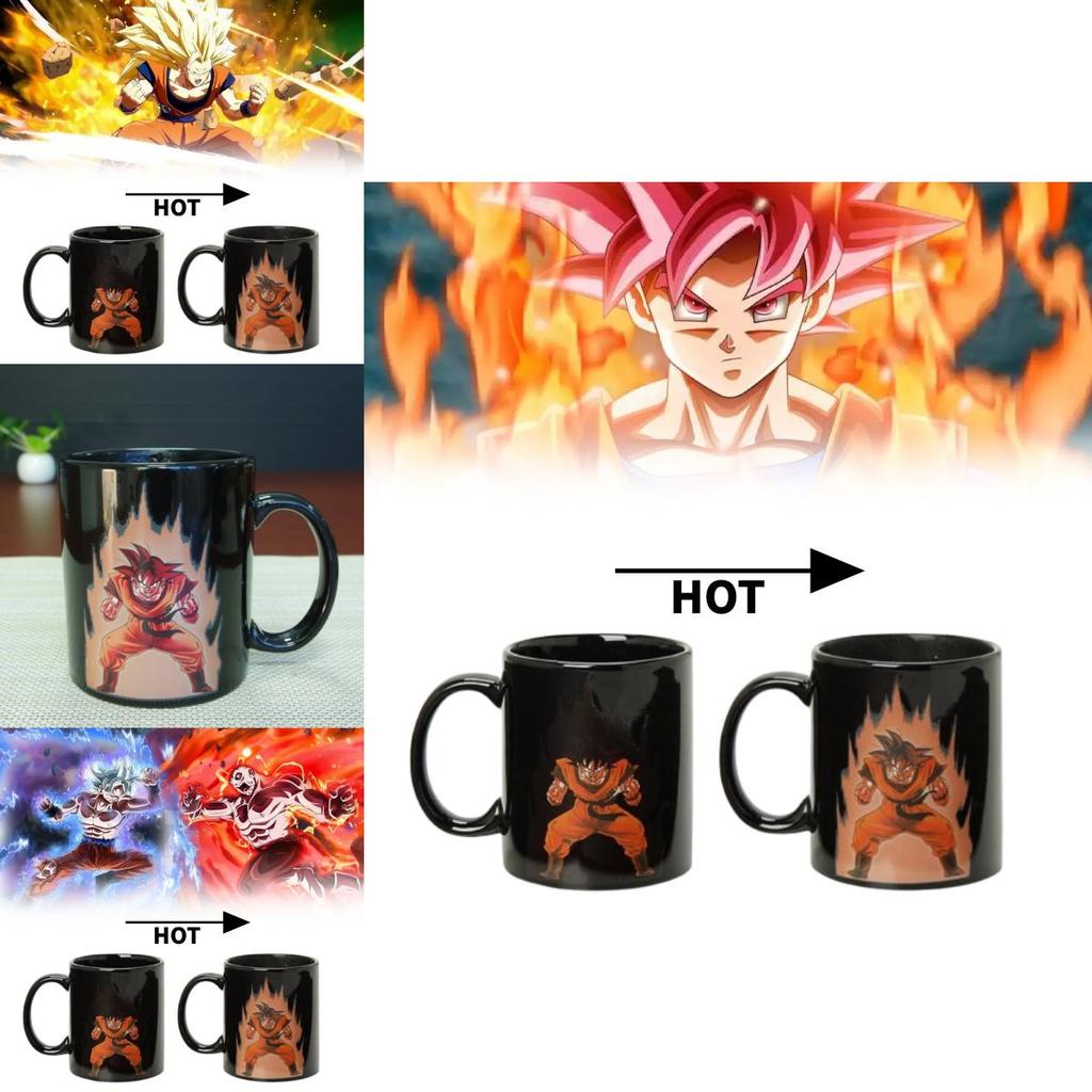 Dragon Ball Goku Color Changing Ceramic Mug For Gift And Home Use