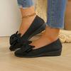 2025 New Women's Pointed Shoes Flower Suede Comfortable Casual Single Shoes