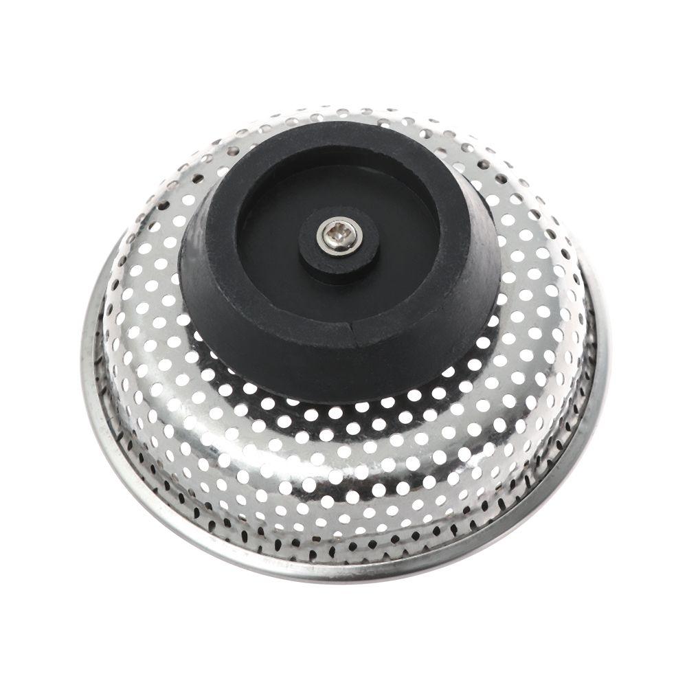 Tool Home Stainless Steel Waste Drainer Cleaning Stuff Cover Colander Plug Filter Basket Food Hair Stopper Sink Strainer