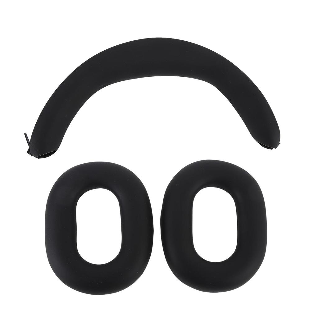 Headband Cover and Ear Cushion Covers Silicone Replacement Kit for INZONE H7 for INZONE H9 Headphone