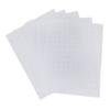5pcs Plastic   Sheets, 7pcs White Eye Net Blank   with 4 Knitting Needles for   Stitch   Aquarium Mesh Knitting Crochet Projects