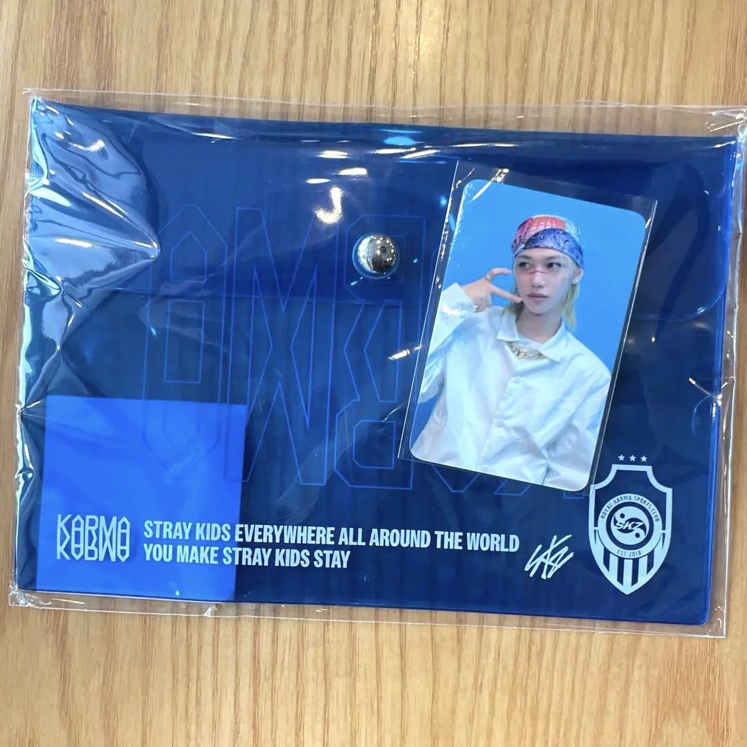 

[USED] Felix Stray Kids Pop-Up PVC Pouch Trading Card Run Tracker