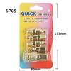 Connector Quick Coupler Set 5PCS Golden High Quality 1/4" NPT 1/4" NPT Female 1/4" NPT Male Air Compressors