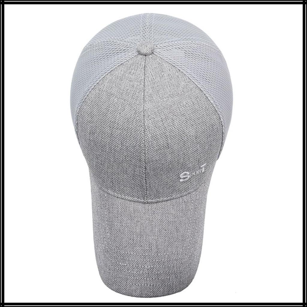 Sun UV CZA485 [White Fang] Hut, Kappe, Mesh, Hut, Schutz, Outdoor, Sommer, Sport, Stilvoll, Herren, (Hellgrau)