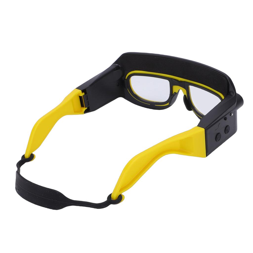 Multifunctional Eyeglass Lamp USB Fast Charging Motion Sensor Headlight Glasses for Outdoor Riding Night Fishing