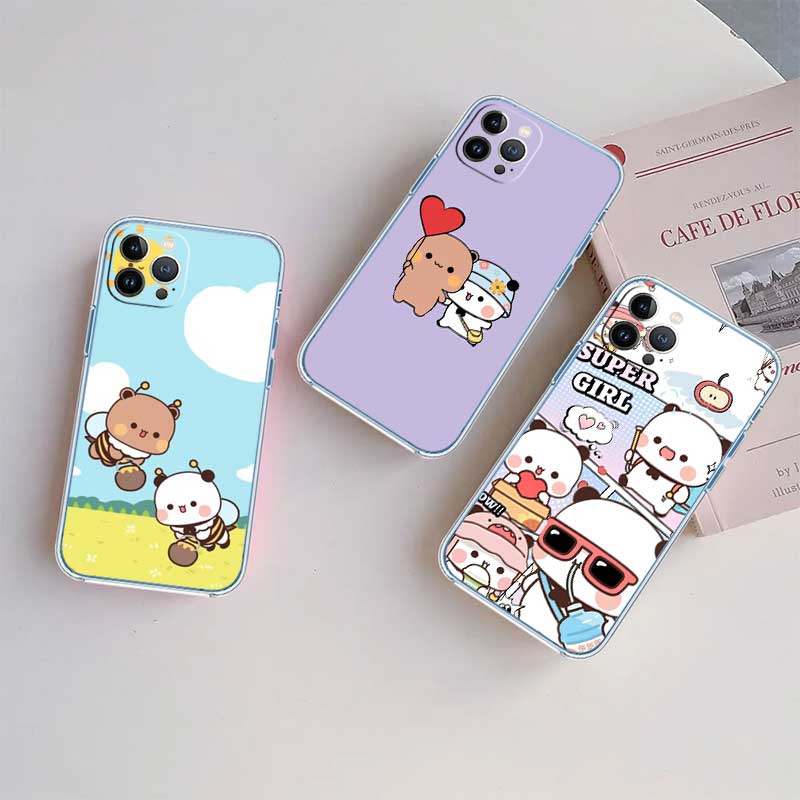 RE14 BUBU DUDU Transparent Phone Case for LG K22 K30 K40 K40S K41 K42 K50 K50S K51 K51S K52 K61 K62 K71 K92 Q60 Q61 V40 V50 V60