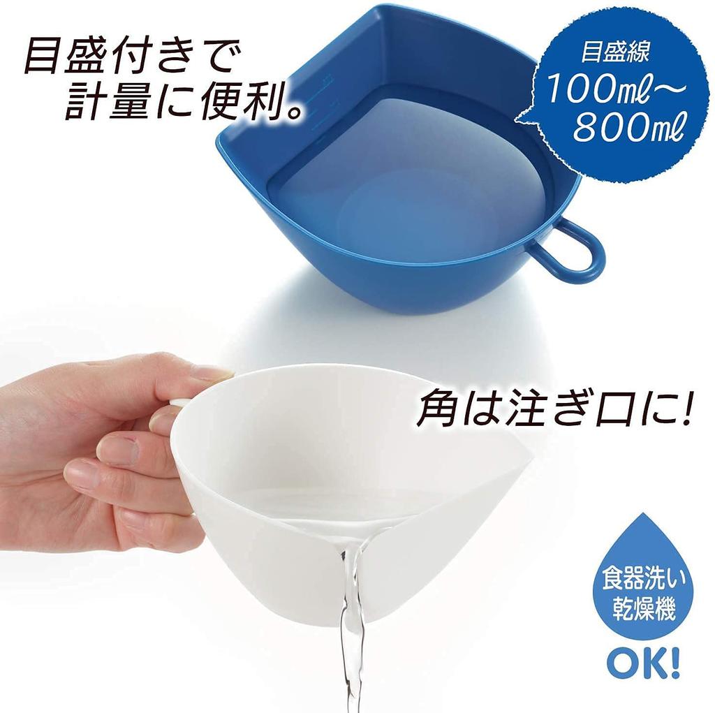 Akebono Sangyo Colander and Bowl Made in Quickly scoop up ingredients cut on a cutting board without even when placed under running Includes measuring