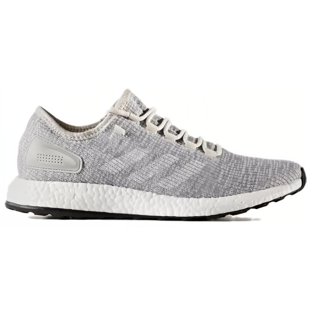 Adidas Pureboost Comfortable Versatile Non-Slip Durable Low-Top Running Shoes Women Running Shoes Light-Gray S81996