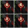 Spring Festival Couplets Chinese Horse Year Felt Couplets Window Door Hanging New Year Decoraitons Spring Festival Supplies