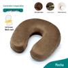 U-Shaped Memory Foam Travel Pillow for Neck Support – Ideal for Office, Car, and Naps