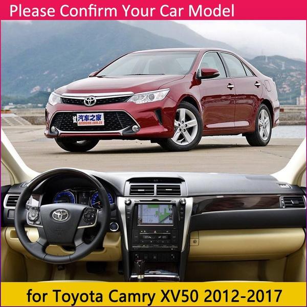 for Camry 50 XV50 2012~2017 Anti-Slip Mat Dashboard Cover Pad Sunshade Dashmat Carpet Car Accessories 2013 2014 2015 2016