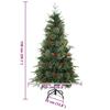 Artificial Foldable Christmas Tree Green 150 Cm PE and PVC