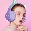 Music Headphones Stereo Gaming for Young Girls Children Teenagers Pink
