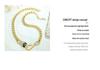 Colorfast High Street Hip Hop Style Zircon Snake Head Necklace