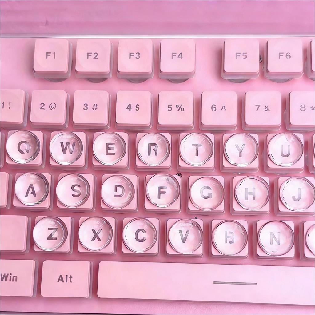 Clear Long Nail Keyboard Stickers Protective Cover For Women Girls Typists, Anti-Wear Keyboard Stickers For Writers Gamers