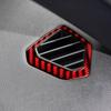 For BMW Z4 G28 2019-2022 Red Carbon Fiber Dash L&R Air Outlet Vent Cover Trim 2X