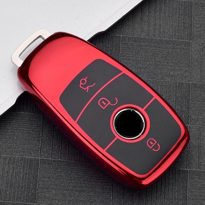 Car Remote Key Cover Case Shell for Mercedes Benz A C E S G GLS CLA Class W213 W177 W205 W222 X167 W177 AMG Accessories