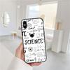 CJ27 Chemical Maths Equation Formula Soft Shell Phone Case for iPhone 16 15 14 13 12 Pro Max Plus Mini