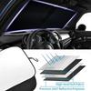 Pare-soleil pour voiture Fenêtre Pare-soleil Bloque Parasol Voiture Rayons UV Protection Conducteur Pour Mini Cooper S Hardtop 4 Portes 2015-2024