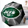 Printed New York Jets logo Folding Umbrella,Outdoor,Leisure,And Travel Umbrella,Durable Umbrella Fabric,Birthday And Holiday Gift
