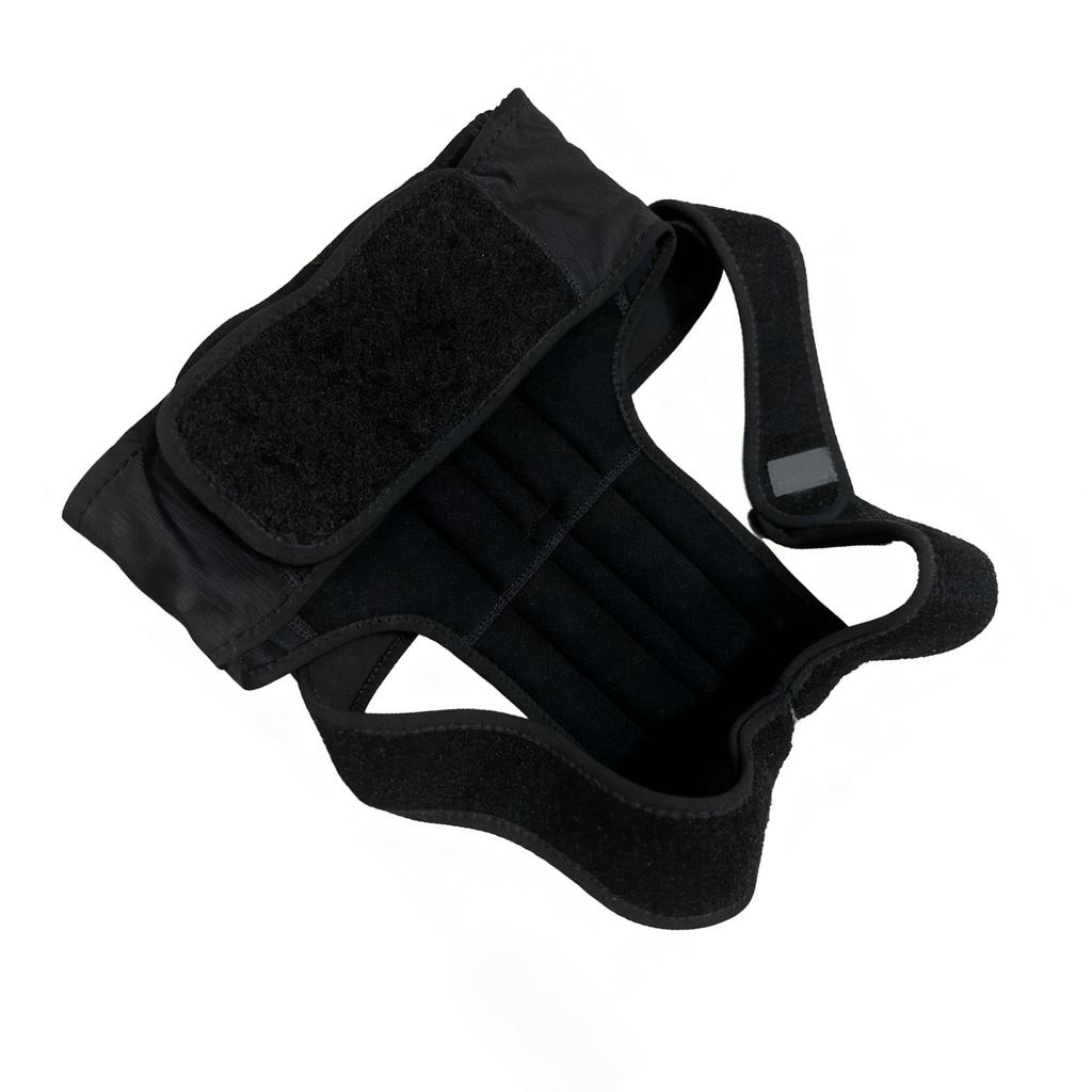 Upper Back Support Brace Full Back Support Prevent Hunchback Brthable Brace Black M