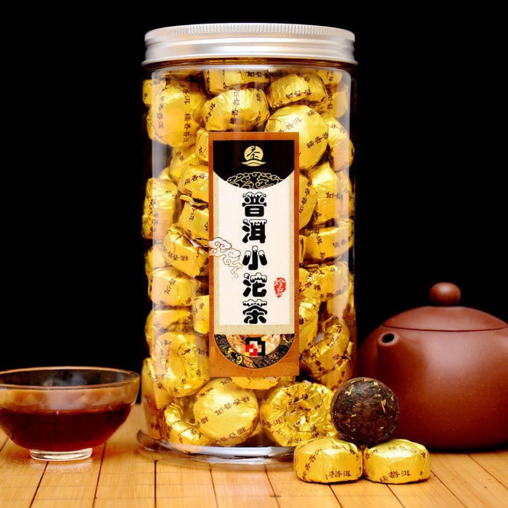 Yunnan Pu-erh Tea Mini Golden Tuo Cake Menghai Aged Ripe Tea Black Tea