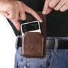 Folding Screen Mobile Phone Fanny Pack Wears Belt Fanny Pack