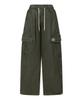 Mucent Alvin Cargo Cotton Elastic Waist Pants (3 Colors)